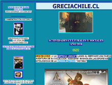Tablet Screenshot of greciachile.cl